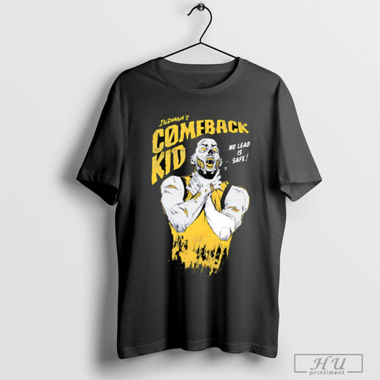 Tyrese Haliburton Comeback Kid No Lead Is Safe T Shirt
