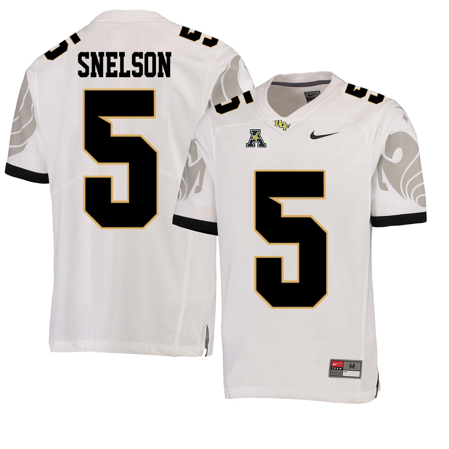 UCF Dredrick Snelson 5 White