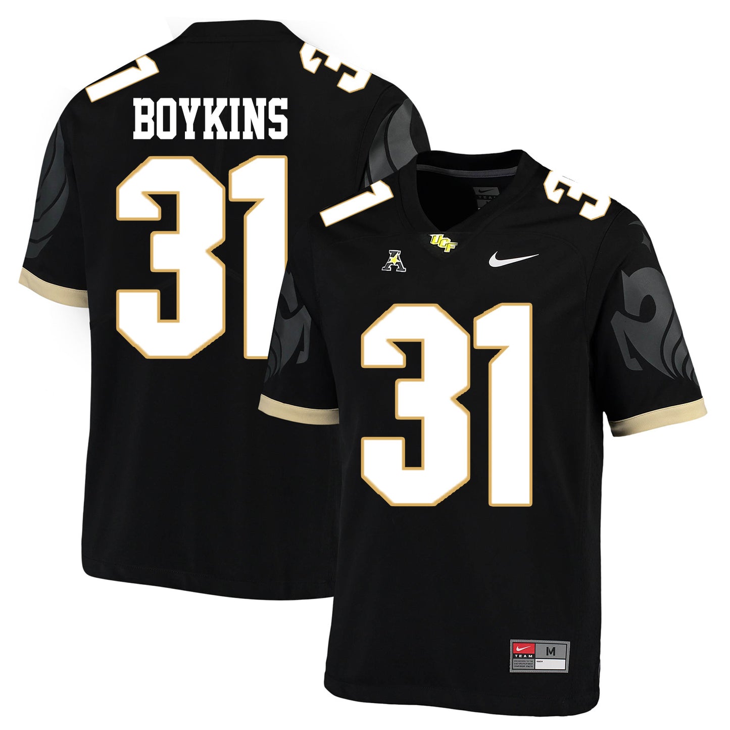 UCF Jeremy Boykins 31 Black