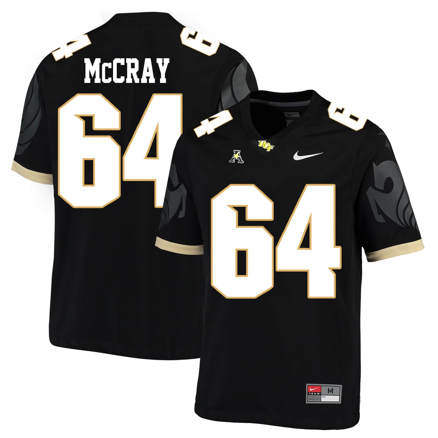 UCF Justin McCray 64 Black