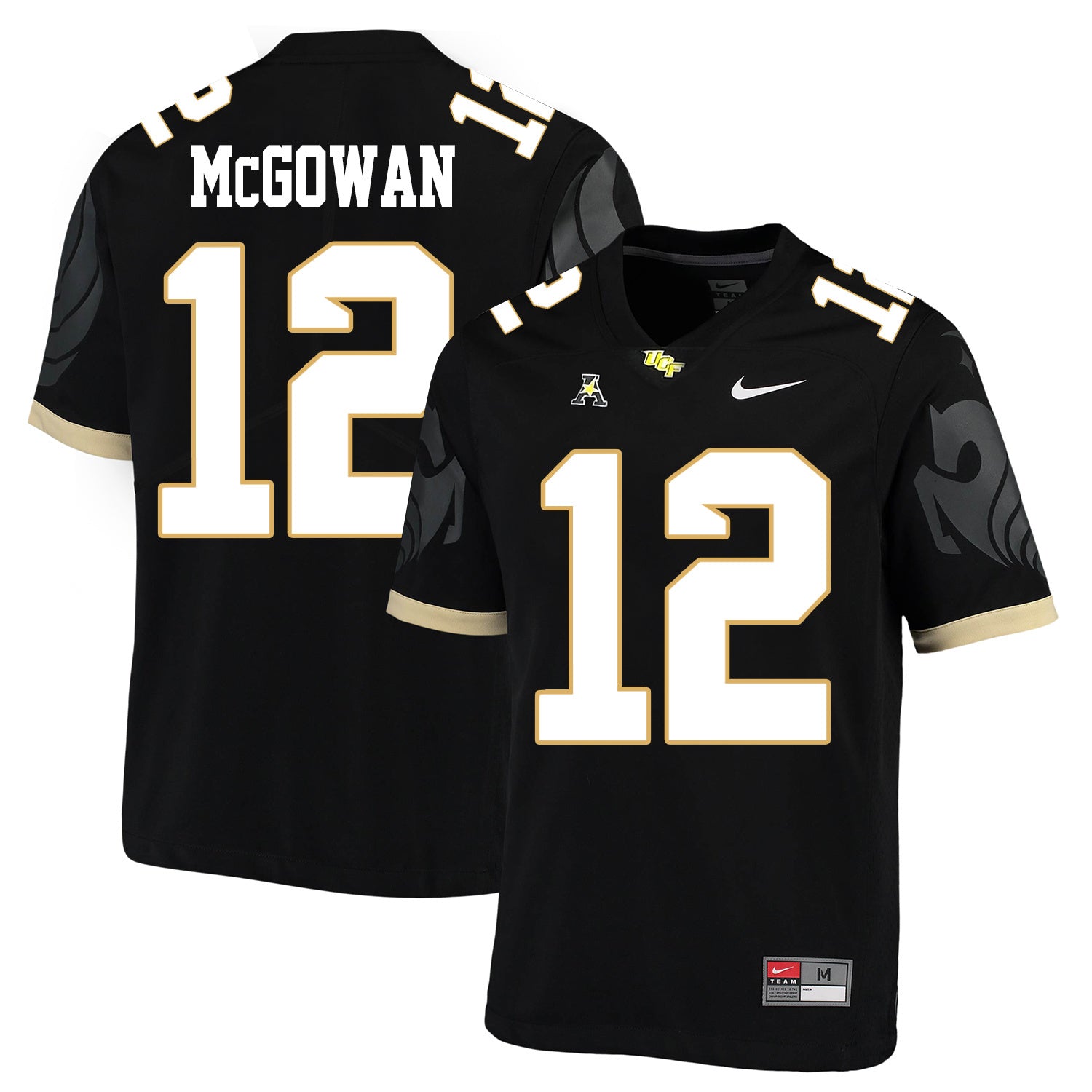 UCF Taj McGowan 12 Black
