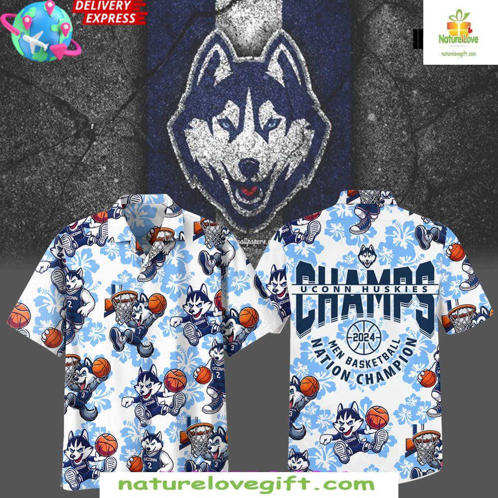 UConn Huskies Nation Champion Hawaiian Shirt