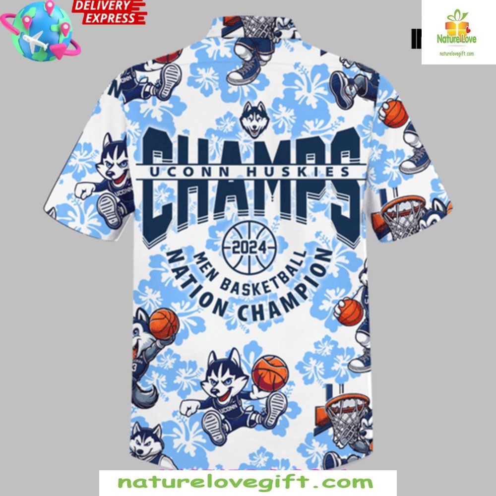 UConn Huskies Nation Champion Hawaiian Shirt