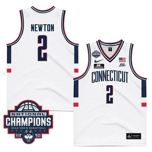 UConn Huskies #2 Tristen Newton 2024 National Champions Patch