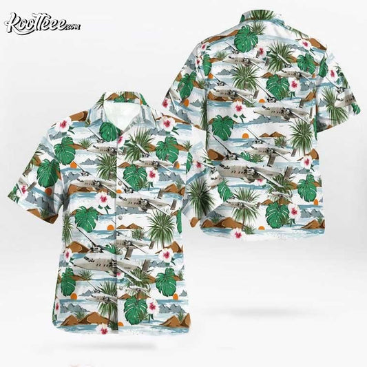 US Army Short C23 Sherpa Hawaiian Shirt