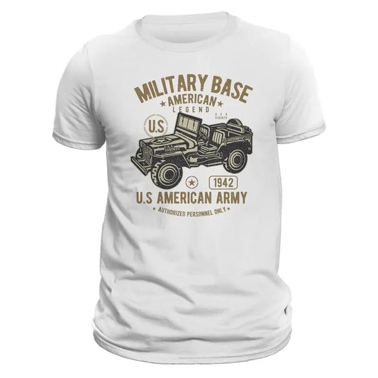 USA Army Military Base Men's T-Shirt Hoodie, Sweatshirt | InkThreadWorks.com