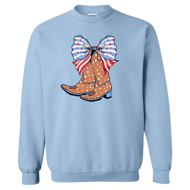 USA Boots Coquette Sweatshirt 'NLB' T-Shirts, Hoodie | InkThreadWorks.com