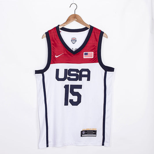 USA 2021 Summer Olympics 15 Devin Booker 2021 Olympics Edition Style 3