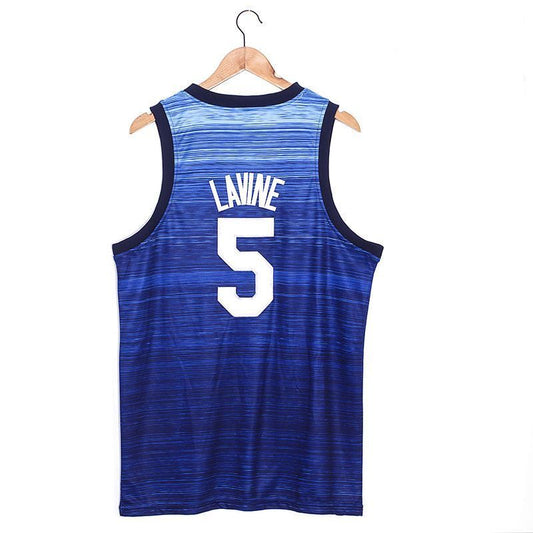 USA 2021 Summer Olympics 5 Zach LaVine 2021 Olympics Edition Style 2