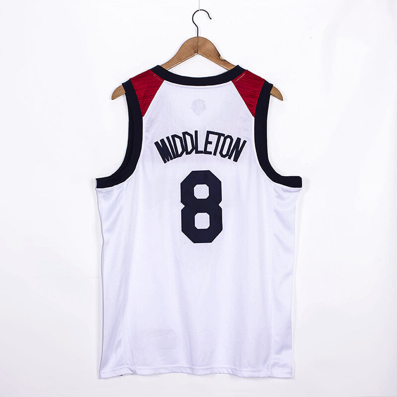 USA 2021 Summer Olympics 8 Khris Middleton 2021 Olympics Edition Style 1