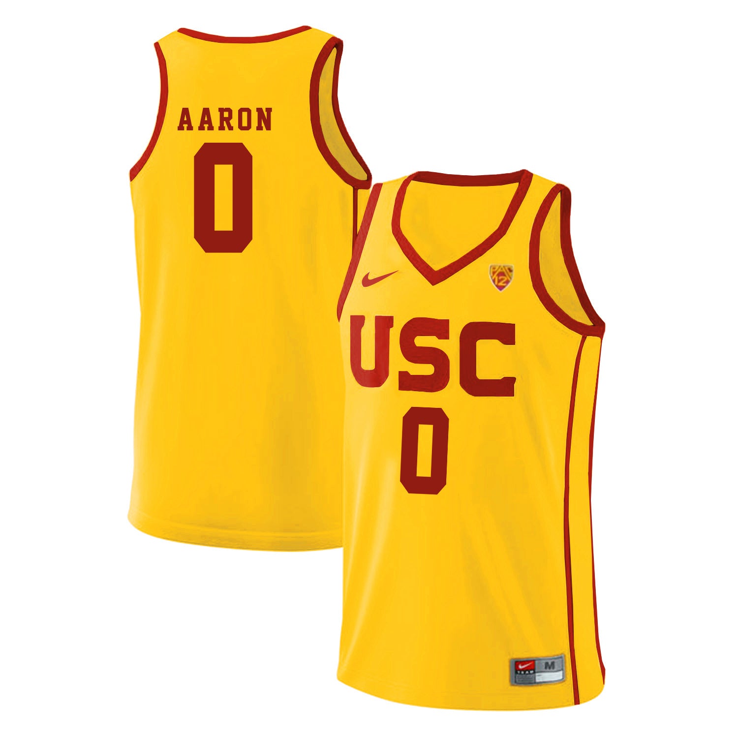USC Aaron 0 Yellow Basketball
