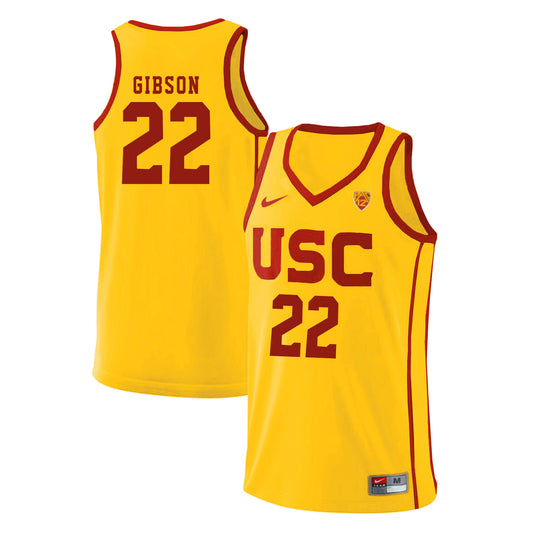 USC Gibson 22 Yellow Basketball