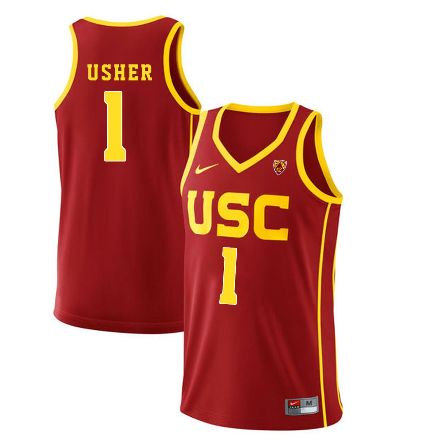 USC Usher 1 Red Basketball