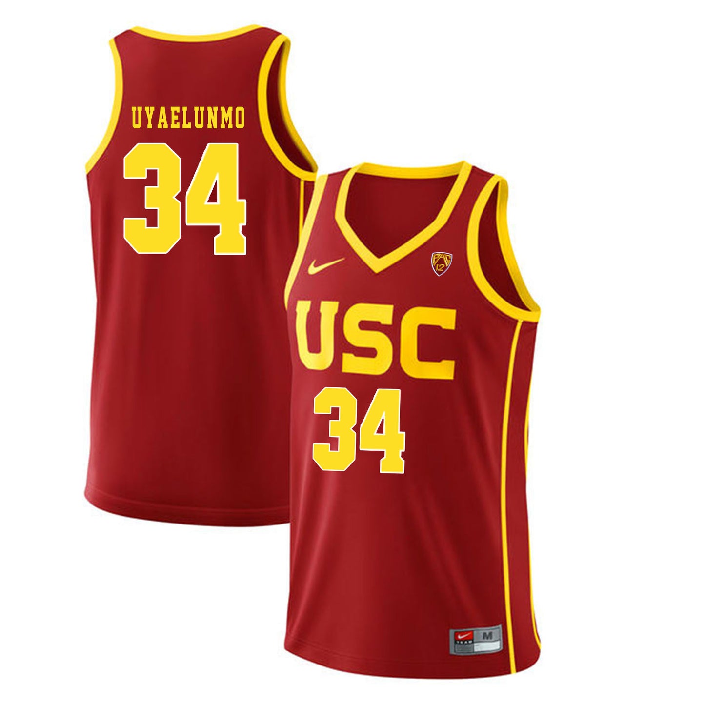 USC Uyaelunmo 34 Red Basketball