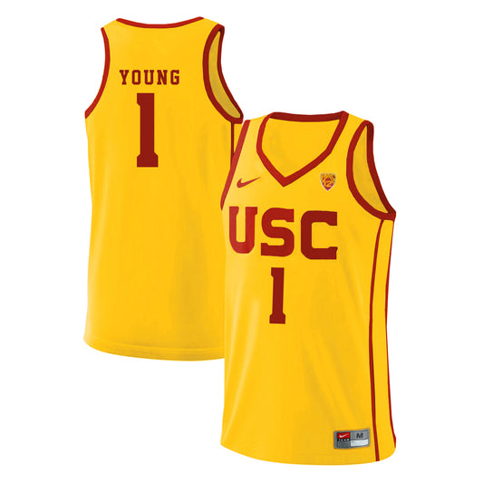 USC Young 1 Yellow Basketball