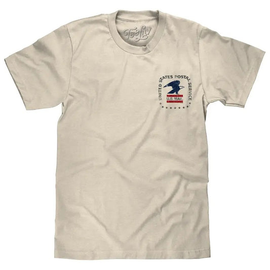USPS United States Postal Service Mail Eagle T-Shirt - Cream Hoodie, Sweatshirt | InkThreadWorks.com