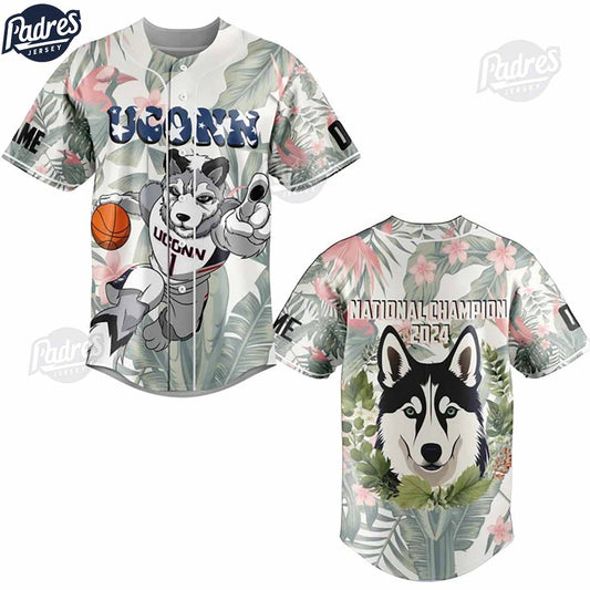 Uconn Huskies National championship 2024 Basketball Baseball Jersey - Padres Jersey Oasis: Elevate Your Baseball Style Game