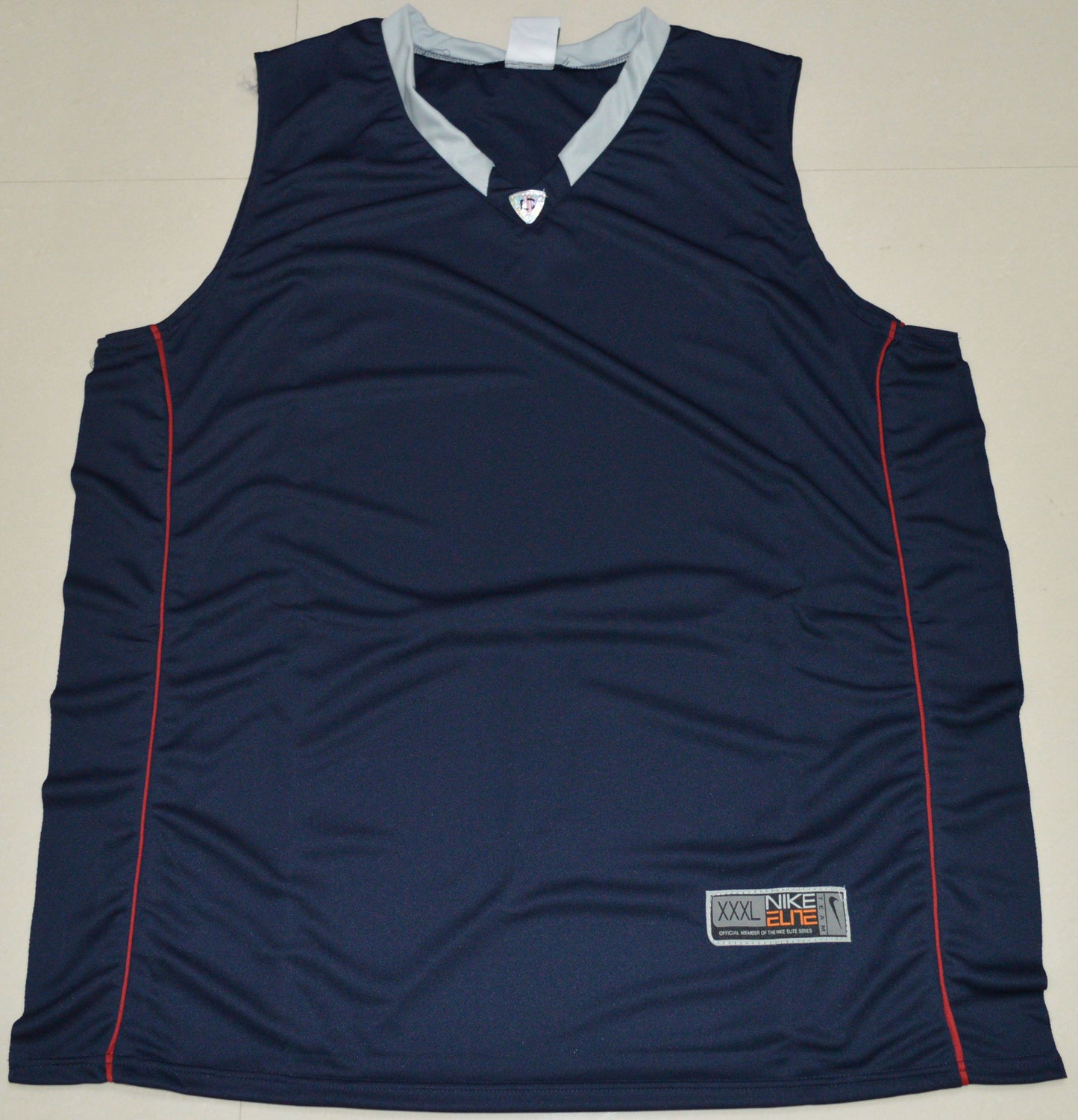 Uconn Blank Navy Front