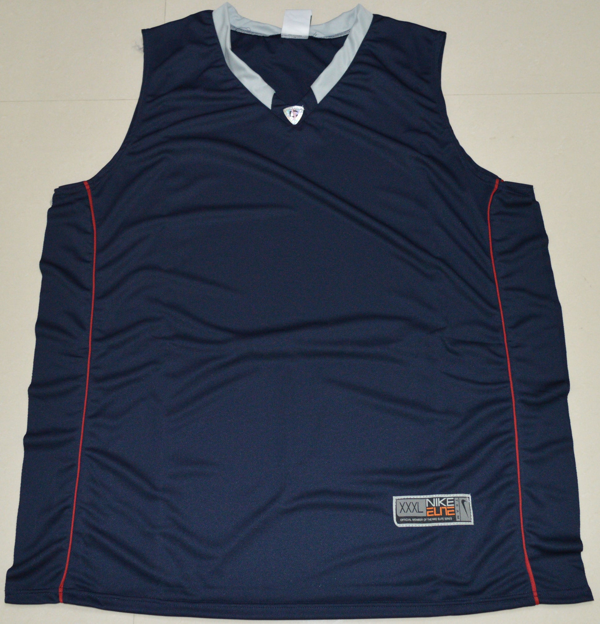 Uconn Blank Navy Front