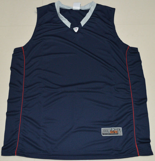 Uconn Blank Navy Front