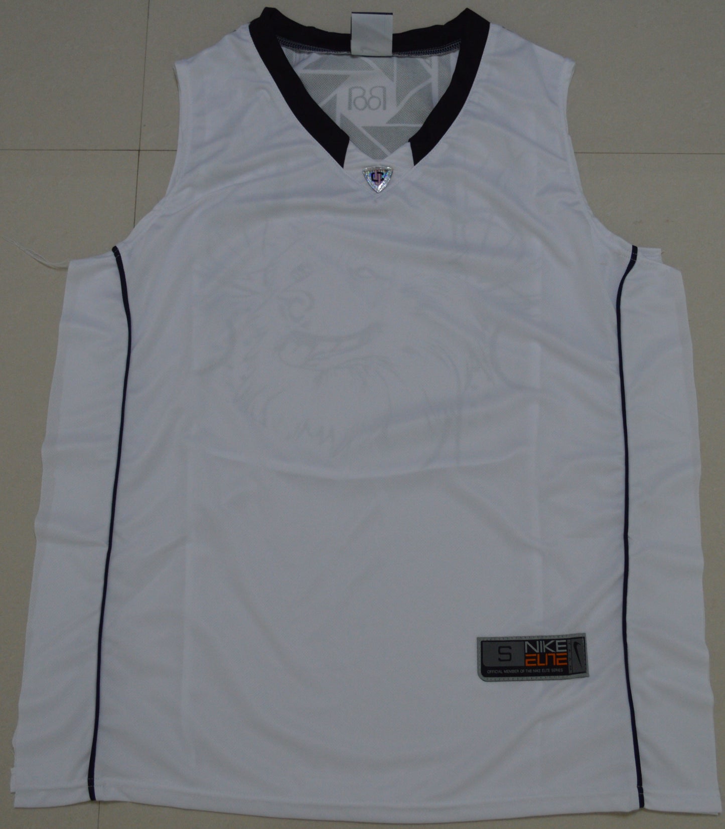 Uconn Blank White Front