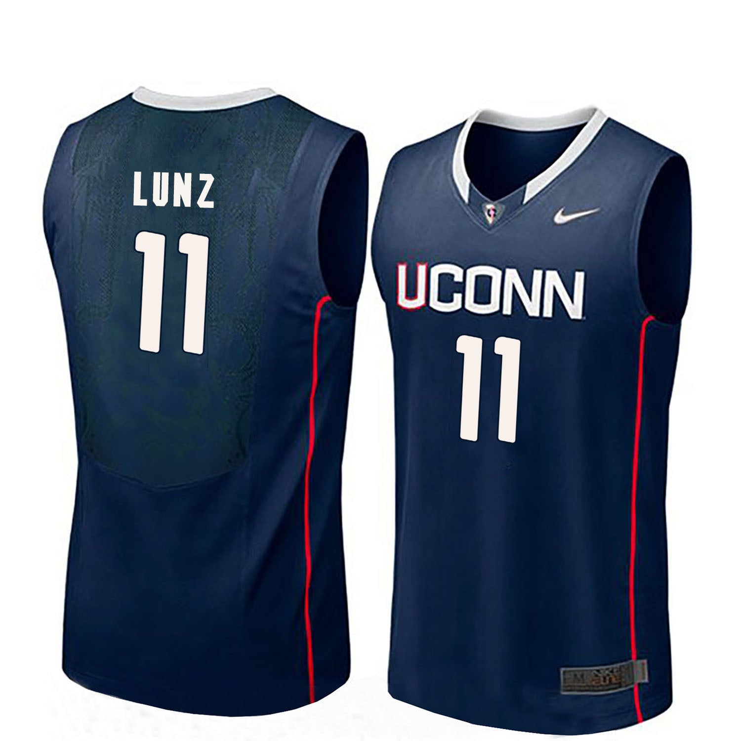 Uconn Huskies LUNZ 11 Men Blue