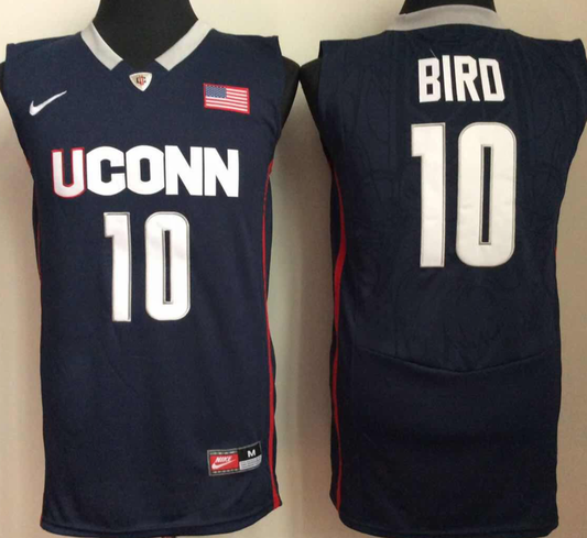 Uconn Huskies #10 Sue Bird Blue