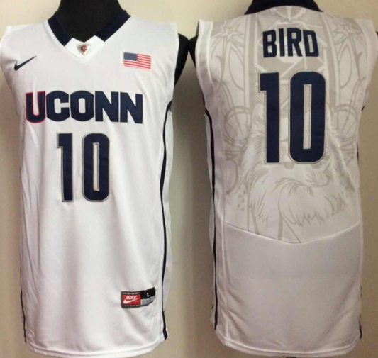 Uconn Huskies #10 Sue Bird White
