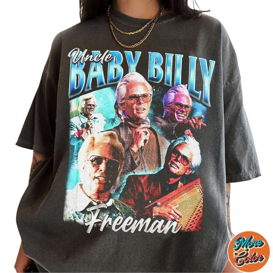 Uncle Baby Billy Freeman 1 Severance TV Show Shirt, Cotton Unisex T-Shirt, Crew Neck, Size S- 4XL, Menswear Top, Womenswear Top Underwear Streetwear