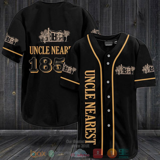 Uncle Nearest black Baseball shirt