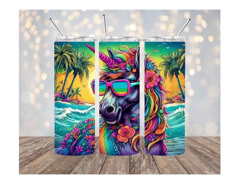 Unicorn 20oz Stainless steel tumbler T-Shirts, Hoodie, Sweatshirt | InkThreadWorks.com