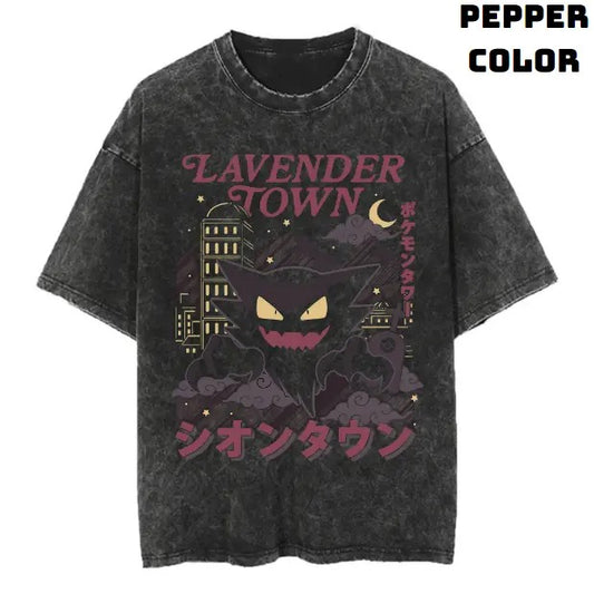 Unisex Lavender Town Legends T-shirt  , FOR UNISEX Menswear Top Tshirt Streetwear Hoodie, Sweatshirt | InkThreadWorks.com