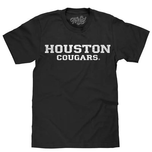 University of Houston Cougars T-Shirt - Black Hoodie, Sweatshirt | InkThreadWorks.com