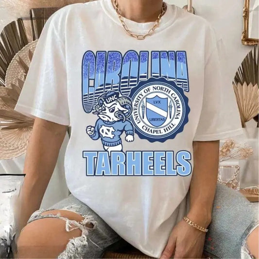 University of North Carolina Tar Heels Best T-Shirt Cotton Top Hoodie, Sweatshirt | InkThreadWorks.com
