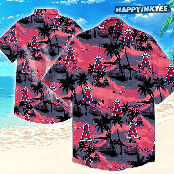Los Angeles Angels Tommy Bahama Hawaiian Shirt