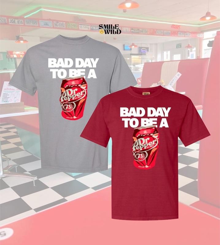 [Up To 5XL] Bad Day To Be A Dr. Pepper | Dr. Pepper Tee | Drinking Tee Hoodie, Sweatshirt | InkThreadWorks.com