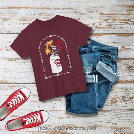 [Up To 5XL] Caffeine Lover Cotton Tee, Diet Dr Pepper Tshirt for Soda Lovers, Shirt for Mom Life Happens Hoodie, Sweatshirt