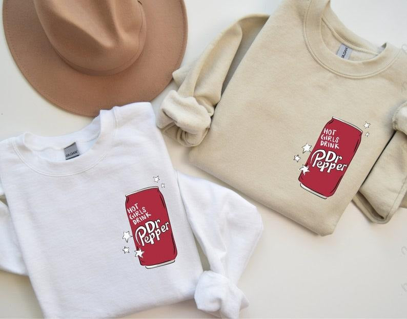[Up To 5XL] DR.PEPPER Shirt, Dr.P, Dr. Pepper sweatshirt, Dr.Pepper Crewneck, Dr.Pepper Gifts, Gifts for her, Gifts for...