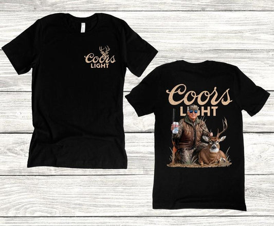 [Up To 5XL] Hunting Trump Beer Tee Hoodie, Sweatshirt | InkThreadWorks.com