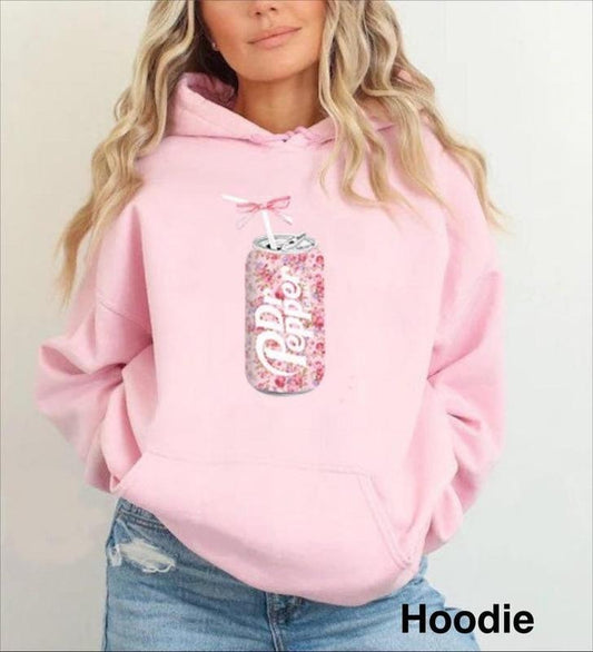 [Up To 5XL] Pepper Can, Dr, Baby Pink T- Shirt, Hoodie & Sweater, Perfect Gift Sweatshirt | InkThreadWorks.com