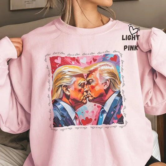 [Up To 5XL] Trump Is My Valentine Shirt Trump Valentine's Day T-shit Funny Trump Shirt Trump Lover T-shirt Trump...