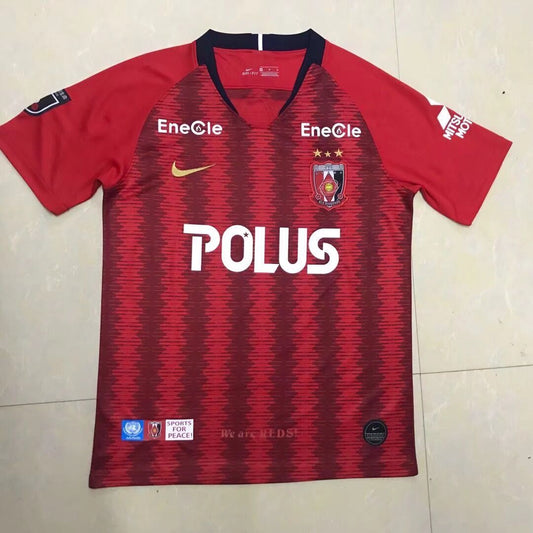 Urawa Red Diamonds home red soccer jersey 19-20 season