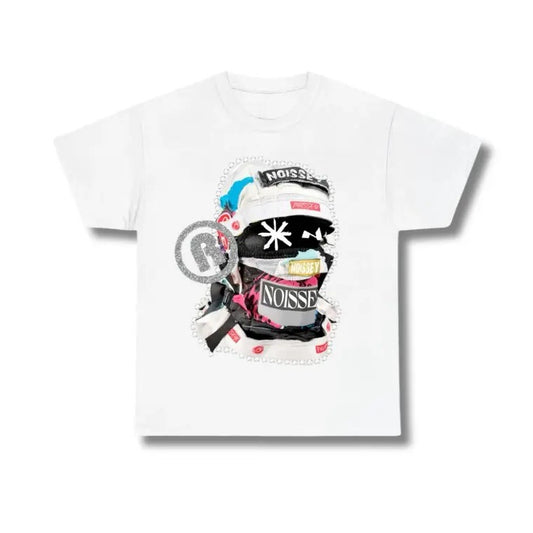 Urban Chaos Collage Noise Graphic Tee, Sweatshirt, Hoodie Gift For Women Top Womenswear Underwear Humen Lady Comfort