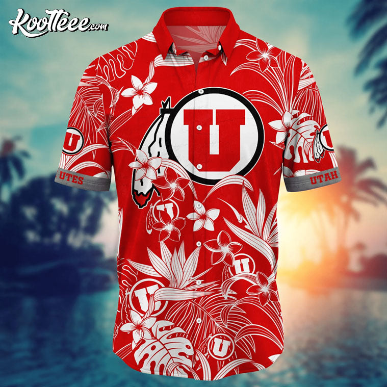 Utah Utes NCAA Hawaiian Shirt