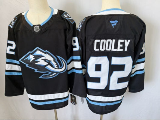 Utah Mammoth #92 Logan Cooley Utah Mammoth Style 1