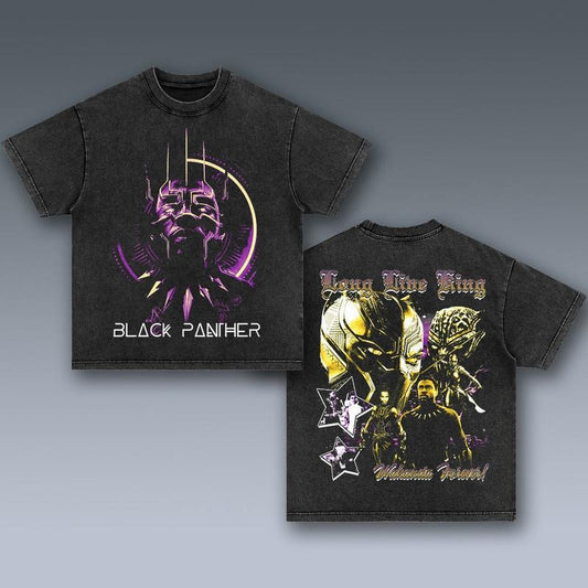 VINTAGE TEE | BL4CK PANTHER Trending Movie T shirt Vintage 90s T-shirt gift for Movie fans gift for him gift for her unisex T-shirt Urbanwear Shirt Fabric Menswear