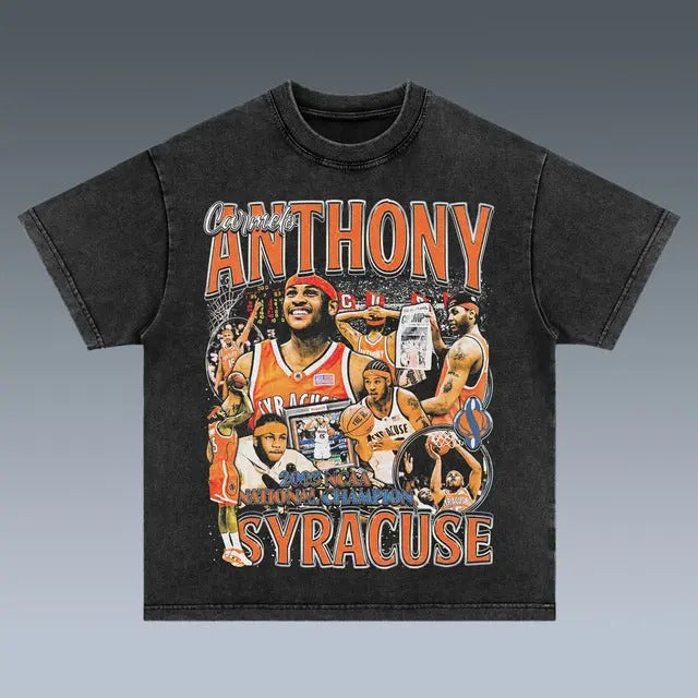 VINTAGE TEE | CARM3L0 ANTH0NY Hoodie, Sweatshirt | InkThreadWorks.com
