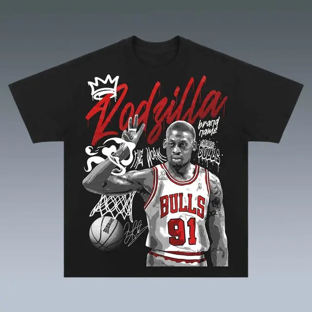 VINTAGE TEE | DENNIS RODMAN Hoodie, Sweatshirt | InkThreadWorks.com
