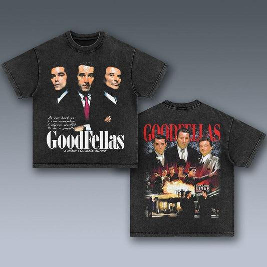 VINTAGE TEE | GOODFELLAS Trending Movie T shirt Vintage 90s T-shirt gift for Movie fans gift for him gift for her unisex T-shirt Urbanwear Shirt Casual Fabric