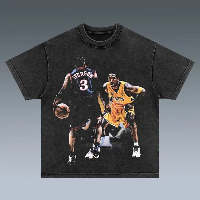 VINTAGE TEE | K0.BE VS ALL3N IV3RS0N Hoodie, Sweatshirt | InkThreadWorks.com
